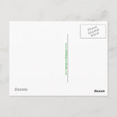 Handgezeichnet - ECHIDNA - Aussie wild lebende Tie Postkarte (Rückseite)