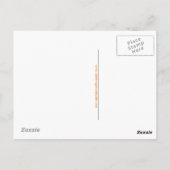 Handgezeichnet - FERRET - Erhaltung - Natur- Postkarte (Rückseite)