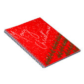 Handgezeichnet Frohe Weihnachten Notizblock (Rechte Seite)