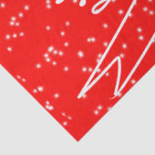 Handgezeichnet Frohe Weihnachten Seidenpapier (Ausschnitt)