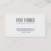 Handgezeichnet Fun Beach Business Card Visitenkarte (Rückseite)