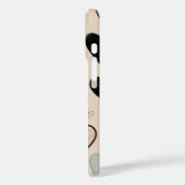 HandGezeichnet Herzen Case-Mate iPhone Hülle (Rückseite / Links)