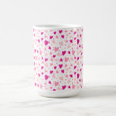 HandGezeichnet Herzmuster Kaffeetasse (Mittel)