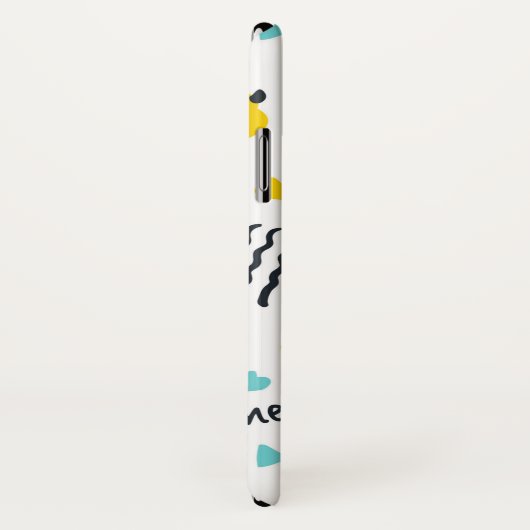 Handgezeichnet in süßer Farbe Case-Mate iPhone Hülle (Hinten/Rechts)