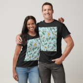 HandGezeichnet Kamillenmuster. T-Shirt (Unisex)