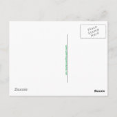 Handgezeichnet - KOALA - Marsupal - gefährdetes Ti Postkarte (Rückseite)