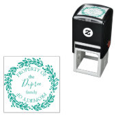 Handgezeichnet Kranz-Eigenschaft Permastempel (Beispiel)