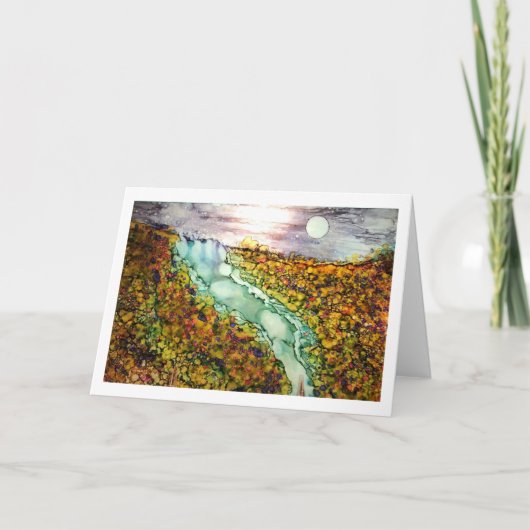 Handgezeichnet, kundenspezifische Grußkarte Karte (Vorderseite)