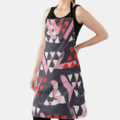 HandGezeichnet künstlerisches Musterdisplay Schürze (InSitu)