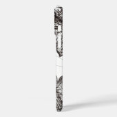 HandGezeichnet Leaf Line Art iPhone Fall Case-Mate iPhone Hülle (Rückseite / Links)