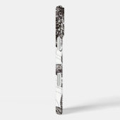 HandGezeichnet Leaf Line Art iPhone Fall Case-Mate iPhone Hülle (Rückseite / Rechts)