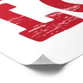 handgezeichnet Liebe Doodles Poster (Ecke)