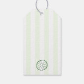 HandGezeichnet Margarita Limones Brautparty Gefäll Geschenkanhänger (Rückseite)