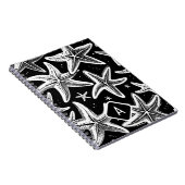 HandGezeichnet, monogrammatierter Starfish auf sch Notizblock (Rechte Seite)