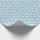 HandGezeichnet Muster mit Plus Zeichen. Geschenkpapier (Ecke)