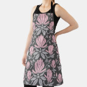 Handgezeichnet nahtloses Muster mit magnolischen B Schürze (InSitu)