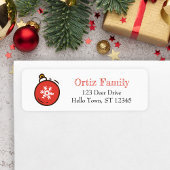 Handgezeichnet Ornament, Weihnachtsschild