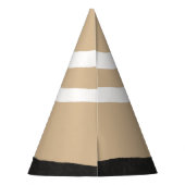 Handgezeichnet Party für den Straßenbau Partyhütchen (Rückseite)