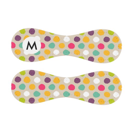 Handgezeichnet Polka-Punktmuster Baseball (Paneele)