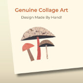 HandGezeichnet Retro-Pilze aus dem Mittelalter Post-it Klebezettel