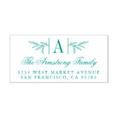 Handgezeichnet Rücksendeadresse der Laurel Branch Permastempel (Design)