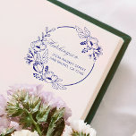 Handgezeichnet -Rücksendeadresse Gummistempel<br><div class="desc">Benutzerdefinierte Violet Hand gezeichnet Kleider Rücksendeadresse Gummi Briefmarke durch Invintage.</div>