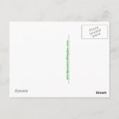 Handgezeichnet - SEEPFERD- Tierliebhaber - Wildtie Postkarte (Rückseite)