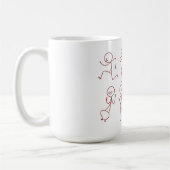 HandGezeichnet Stickman Collection Tasse (Links)