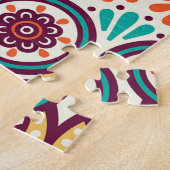 Handgezeichnet, Vintage islamische Dekorationselem Puzzle (Seite)