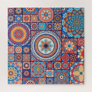 Handgezeichnet Vintage: Islamische Dekorelemente Puzzle