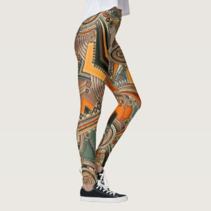 Handgezeichnet von EDDArt - Gedanken 1 Leggings