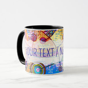 Handgezeichnet von EDDArt - Traumskala 1 Tasse