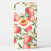 Handgezeichnet Wasserfarbenmuster mit Orange Case-Mate iPhone Hülle (Rückseite)