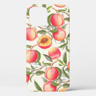 Handgezeichnet Wasserfarbenmuster mit Orange Case-Mate iPhone Hülle