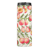 Handgezeichnet Wasserfarbenmuster mit Orange Thermosbecher (Rückseite)