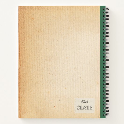 Handgezeichnet Weckte Robin Personalisierte Zusamm Notizblock (Rückseite)