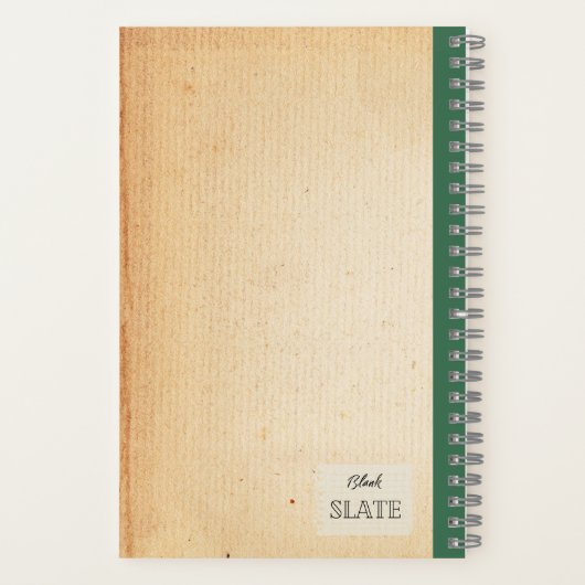 Handgezeichnet Weckte Robin Personalisierte Zusamm Notizblock (Rückseite)