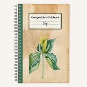 Handgezeichnet Weckte Robin Personalisierte Zusamm Notizblock (Vorderseite)