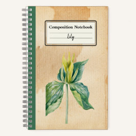 Handgezeichnet Weckte Robin Personalisierte Zusamm Notizblock