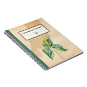 Handgezeichnet Weckte Robin Personalisierte Zusamm Notizblock (Rechte Seite)