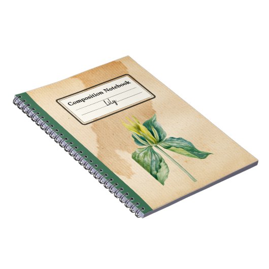 Handgezeichnet Weckte Robin Personalisierte Zusamm Notizblock (Rechte Seite)