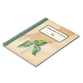 Handgezeichnet Weckte Robin Personalisierte Zusamm Notizblock (Linke Seite)