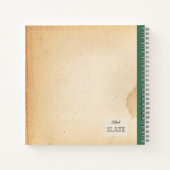 Handgezeichnet Weckte Robin Personalisierte Zusamm Notizblock (Rückseite)