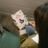 Handgezeichnet Weihnachtskarte Feiertagskarte