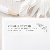 Handgezeichnet Wildblumen in Elegant (Insitu)