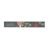 Handgezeichnet Winter Florals Wraparound-Adresseti (Person)