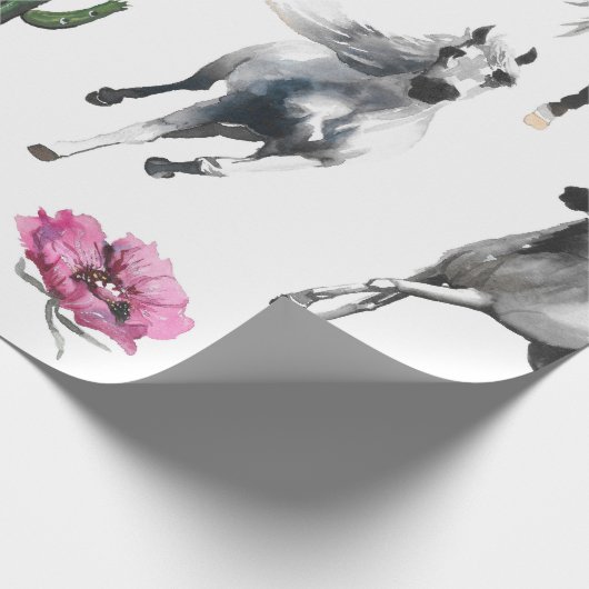 Handgezeichnete Abbildung. Nahtloses Muster. Niedl Geschenkpapier (Ecke)