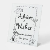 Handgezeichnete Abschlüsse im Doodles-Stil - Ratsc Sockelschild (Vorderseite)