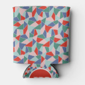 Handgezeichnete Abstrakte Dreiecke Dosenkühler (Vorderseite)