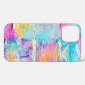 Handgezeichnete Acrylmalerei. Abstrakte Kunst Case-Mate iPhone Hülle (Rückseite (Horizontal))